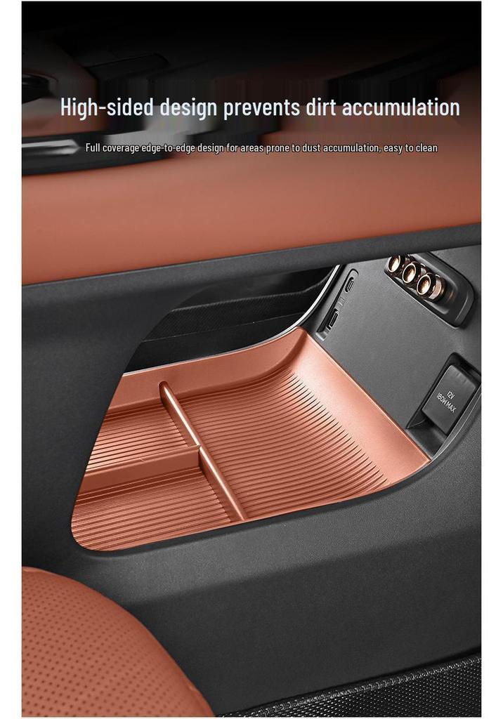Xiaopeng G7 Central Console Scratch-Resistant Wireless Charging Pad & Storage Protector