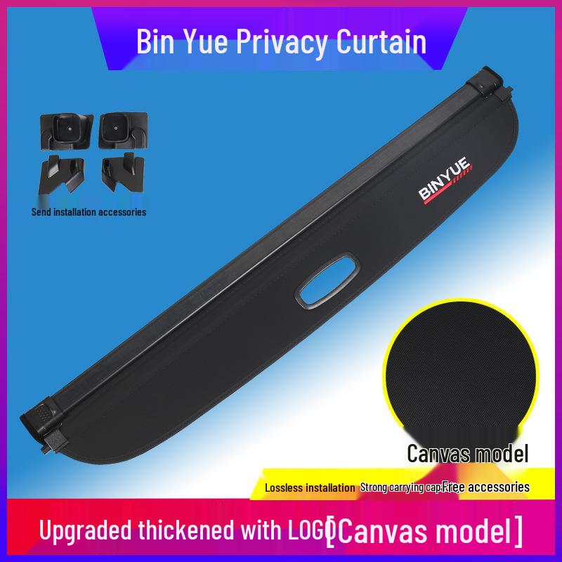 Cargo Cover and Trunk Partition for 24 Geely Models: Boyue L, Atlas, X Bin Yue, Vision X6, Haoyue PRO
