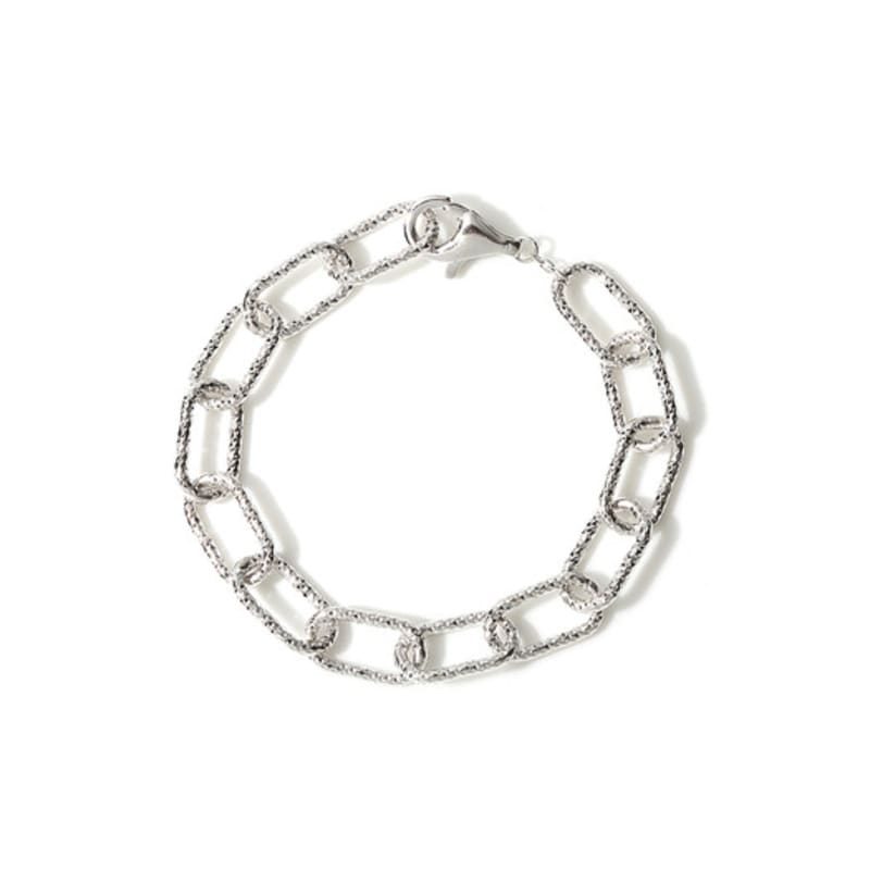 ENCLAIR SILVER925 MAUVE CHAIN BRECELET