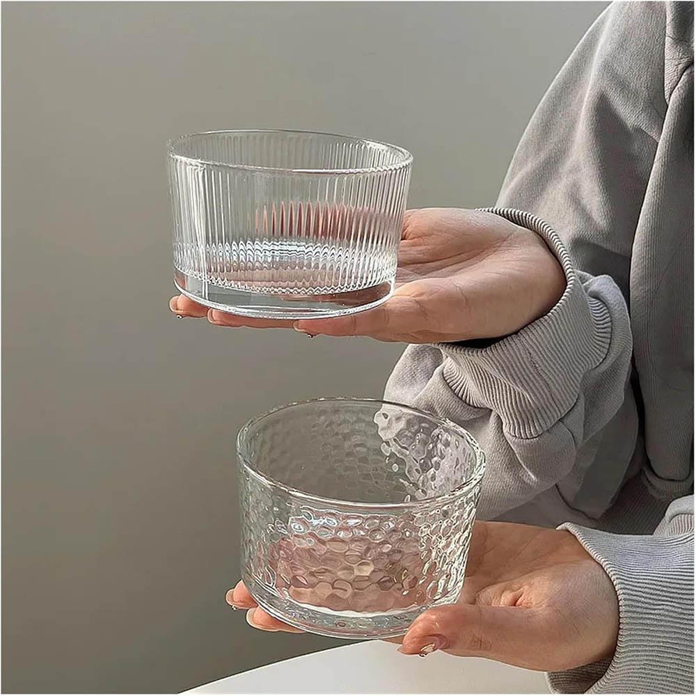 Juego de Mini Cuencos de Vidrio Transparente Cocina Postres Bol Hogar Dips Salsas Pudín Fruta Tablas de Charcutería Cuencos Para Preparación de Comidas