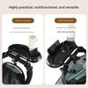 Lightweight Plastic Food Tray For Strollers Easy Setups Quick Cleaning Universal Pram Tray with Cup Phone Holder
