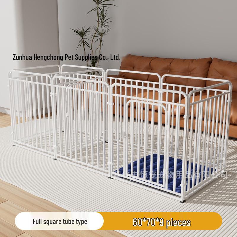 Pet Indoor Dog Fence: Adjustable Barrier & Enclosure for Large, Medium, Small Dogs - Ideal for Potty Training & Dog House Use.