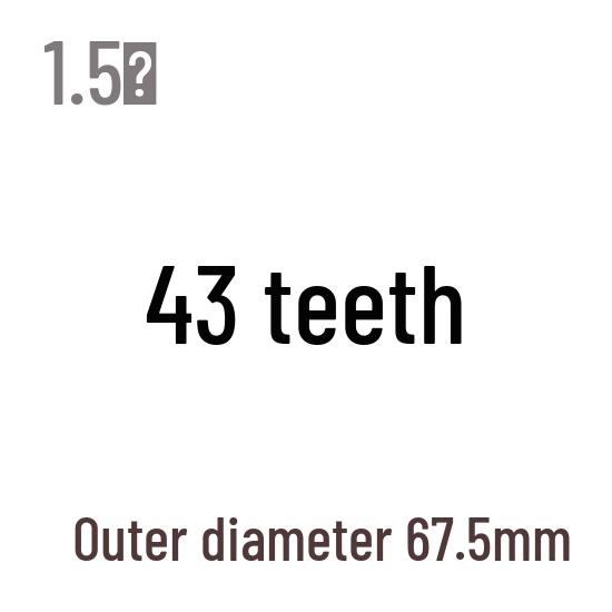 1,5M Modul Stirnrad, 13-120 Zähne, Stahl Zahnstange, 45 Stahl, Wärmebehandelt