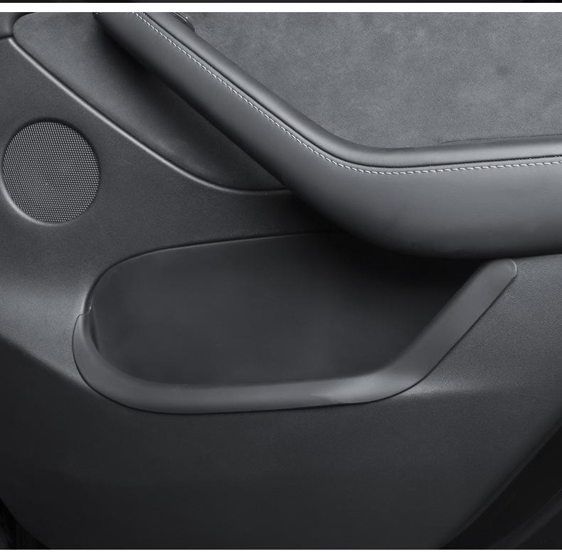 Vollständig umwickelte Tür-Aufbewahrungsbox-Matte für Tesla Model Y/3
