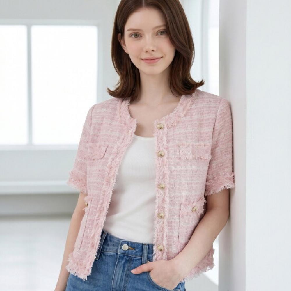 Klache Gold Tweed Jacket B6m0410