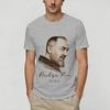 T-shirt Unisex Padre Pio Magliette Divertenti Manica Corta Girocollo Magliette in Cotone Stampe