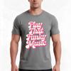 Play That Funky Music Groovy Typography Tshirt Summer Casual Cotton Tee Oversized Streetwear Tops Vintage Graphic Print