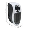 Chauffage électrique céramique CTP - Portable - Télécommande - 500W
