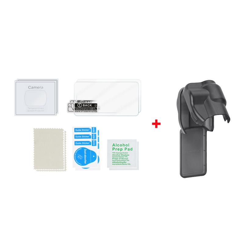 Lens Screen Protector for DJI Osmo Pocket 3 9H Hardness Tempered Glass Cover Anti-Scrach Anti-Fingerprint Anti-Bubble