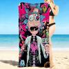 1Pc Alien Rick Morty Adventure Beach Towel Quick Dry Multiuse For Beach Pool Gym Yoga Home Travel Christmas Halloween Xmas Gift L1417