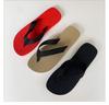 Premium Women's Black Double Layer Non-Slip Waterproof Flip-Flops for Summer Beach and Outdoor Wear