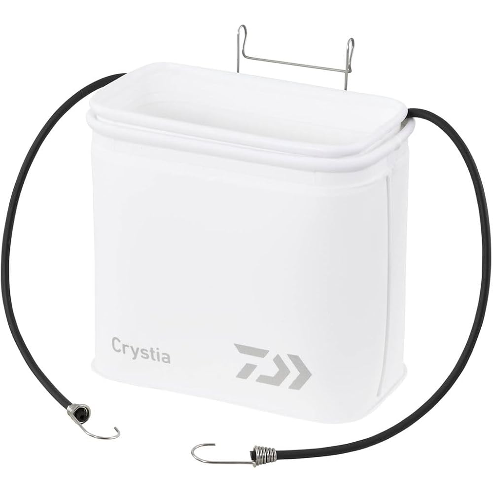 Daiwa Christia Wakasa Fishing Bait Bucket H21 White 21L Waterproof Storage Container