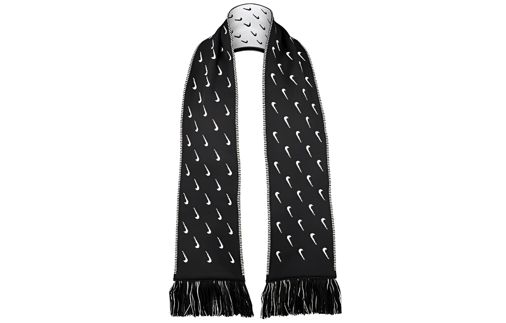 Nike Knit Scarves Unisex Black White N1001998-010