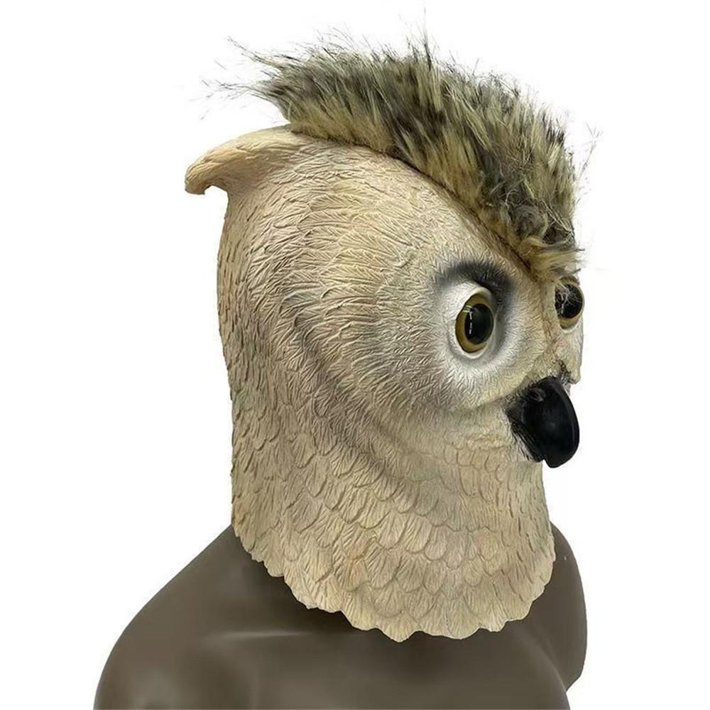 Owl Latex Mask Animal Face Mask For Halloween Costume Parties And Holiday Celebrations