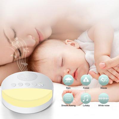 Timed Shutdown Sleep Sound Machine USB Rechargeable Music Light Sleep Machine White Noise Machine 20 Sounds