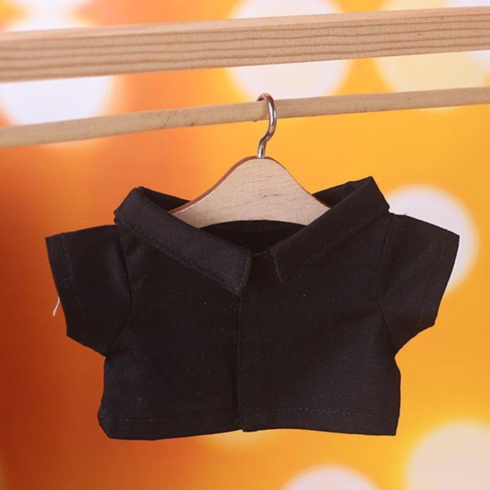 Fashion Style Doll T-shirt Multicolors Mini Clothes Idol Doll Outfit  15/20cm Cotton Stuffed Dolls