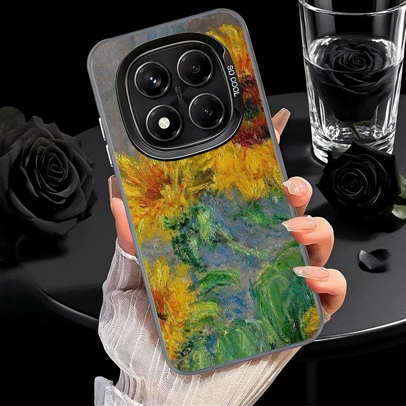 Van Gogh Oil Painting Aesthetics Shockproof Phone Case for Xiaomi Redmi Note 15 14 13 12 Pro Plus 11 11S 11T 5G Cover Anti Fall