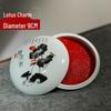 Calligraphy and Painting Seal Ink - Bright Red Vermilion, 90g & 60g, with Castor Oil.