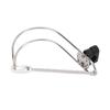 Lifebuoy Horseshoe Holder Any Angle Adjustment Facial Polishing Metallic Life Ring Holder for Boat