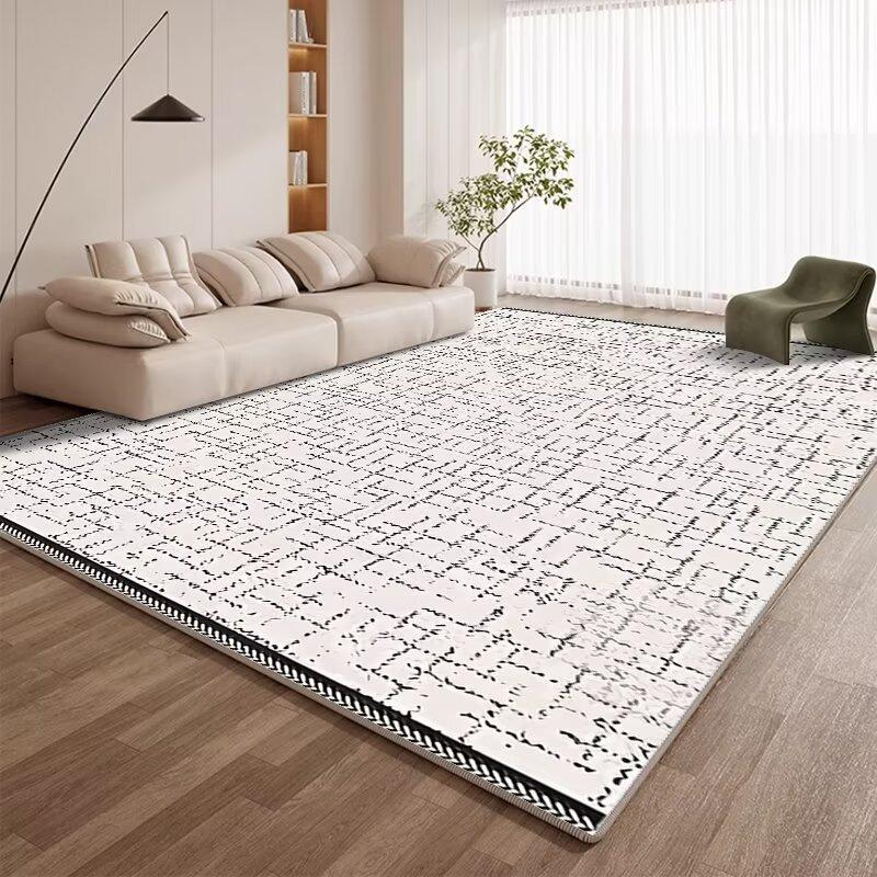 French Living Room Carpet Leave-In Waterproof Sand Coffee Table Blanket Dirt-Resistant And Easy To Take Care Of Non-Slip Floor Mat Bedroom Bedside