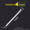 Concrete and Woodworking Nails: Round Steel and Iron Nails for Walls and Picture Frames.