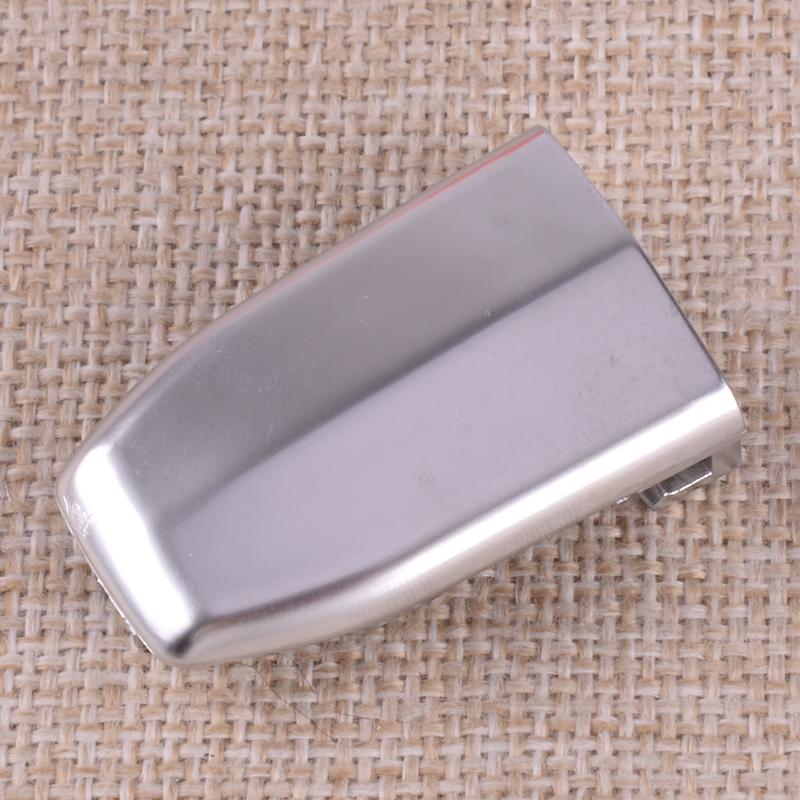 13596115 Silver Car Front Door Handle Lock Cylinder Cover Cap Fit for Cadillac Escalade ESV 2015-