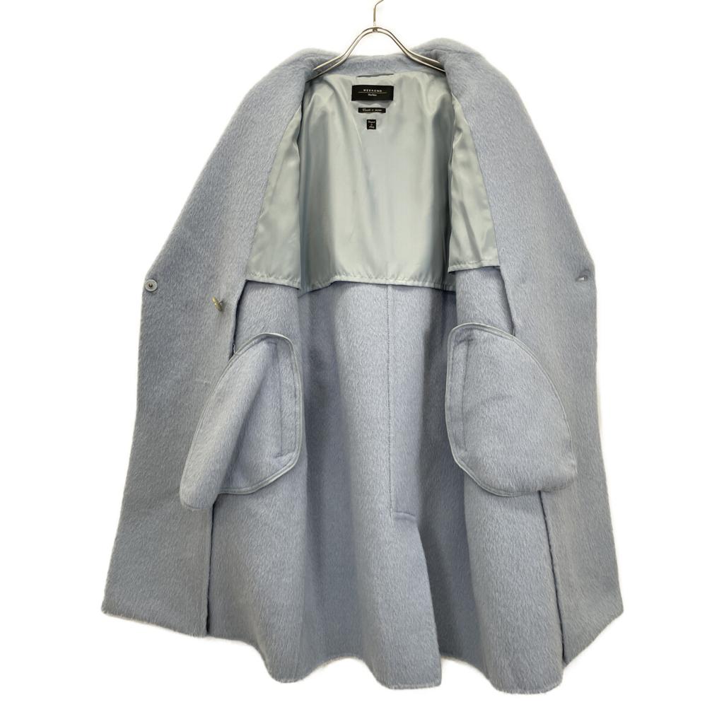 Max MaraWEEKEND 501602730 Cheet Amano Alpaca Blend Gown Coat coat 36 blueUsed