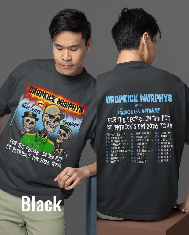 Dropkick Murphys 2026 Tour Unisex TShirt Unisex T-Shirt XL
