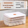 Dumpling & Wonton Freezer Storage Box for Fresh-Keeping and Quick-Freezing Noodles
