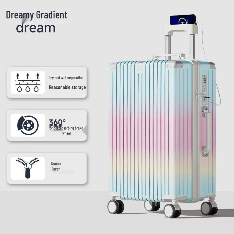 Li Shen ABS&PC Multifunctional Spinner Luggage