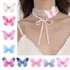 Double-layer Organza Fabric Butterfly Appliques Clothes Sewing Patch  Bridal Hair Accessories