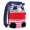 Breathable Mesh Pet Front Backpack Carrier Portable Adjustable Travel Chest Bag for Small Medium Dog Cat Outdoor Use