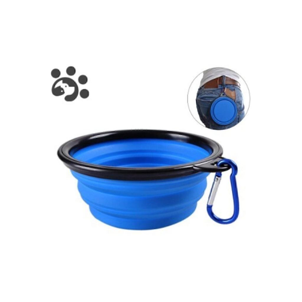 Foldable Cat Dog Food And Water Bowl
