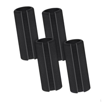 4 Pieces Handle Grips Foam Tubing 4.25 Inch Easy To Install Practical Covers Rubber