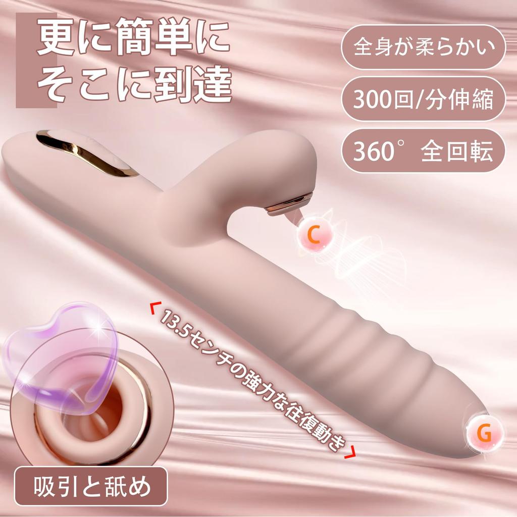 PENGBOSW Electric Vibrator for Hitting Types of 6 Types of 6 Types of Suction and Multiple Nipple and Foreplay God Powerful Silicone Soft USB Adult