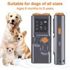 Neues Hundetraining Gerät, Wiederaufladbares Anti-Hundegebell Stopp-Bellen Abschreckungsgerät, Haustierhund Abweiser Ultraschall mit LED-Taschenlampe