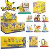 6-Style Anime 30Th Anniversary Pok  Mon Commemorative Edition Action Figurine Pikachu And Its Friends  Model Doll Plaything Gi