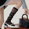 Ultra-thin JK Calf Mesh Socks Lolita High Tube Stocking Comfortable Calf Long Socks  Spring Summer