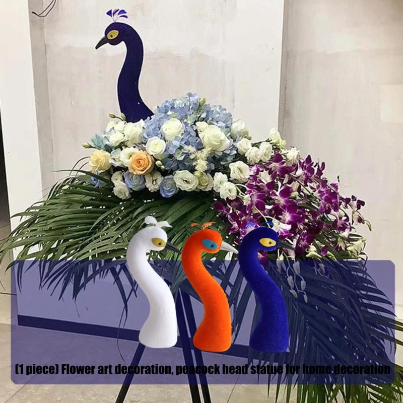 Foam Bird Sculpture Perfect For Wedding And Elegant Home Decoration Display Ornament