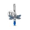 Blue Dragonfly Pendant Copper For Charms Copperoriginal Bracelet For Jewelry Making