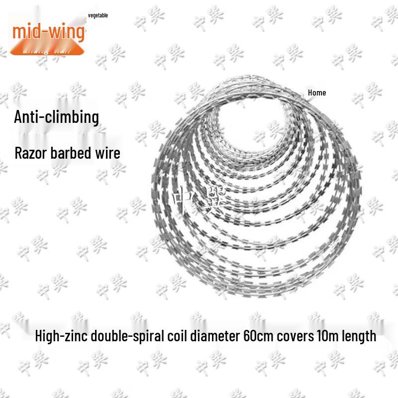 Zhongxun Stainless Steel Razor Wire Security Solutions