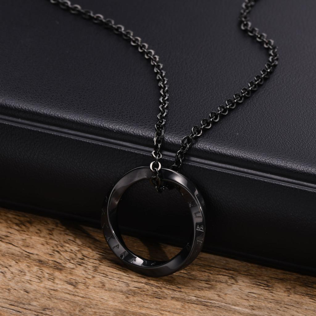 Norse Viking Pendant Man Woman Necklaces, Men Twisted Stainless Steel Jewelry  Triangle Charm Geometric Collar Party Gift