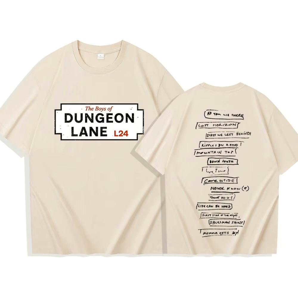 2026 Hot Sale The Boys Of Dungeon Lane Paul McCartney Graphic T-shirt Men Women Y2K Gothic Cotton Oversized T-shirts Breathable Streetwear Casual Tees