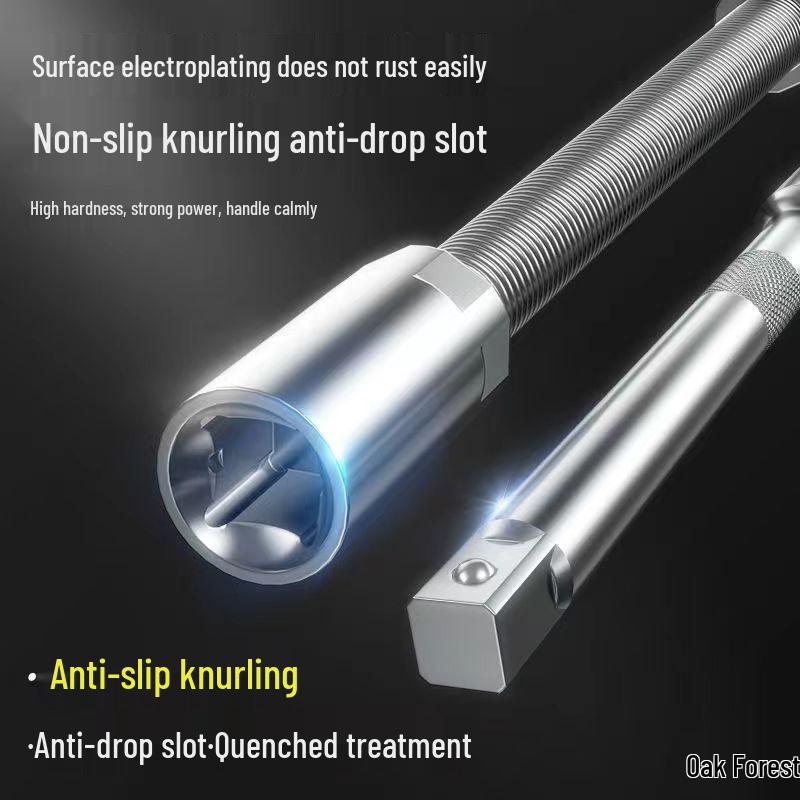 Wielofunkcyjny Zestaw Narzędzi do Naprawy Samochodów: Zestaw kluczy i nasadek do użytku samochodowego i domowego