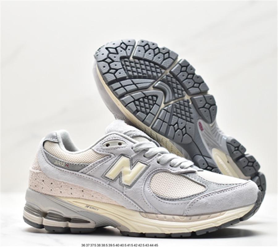 Pure Original Nb2002rc Grey Sneakers - Unisex Dad Shoes with Thick Sole for Height Increase, Retro Style, Breathable Design.