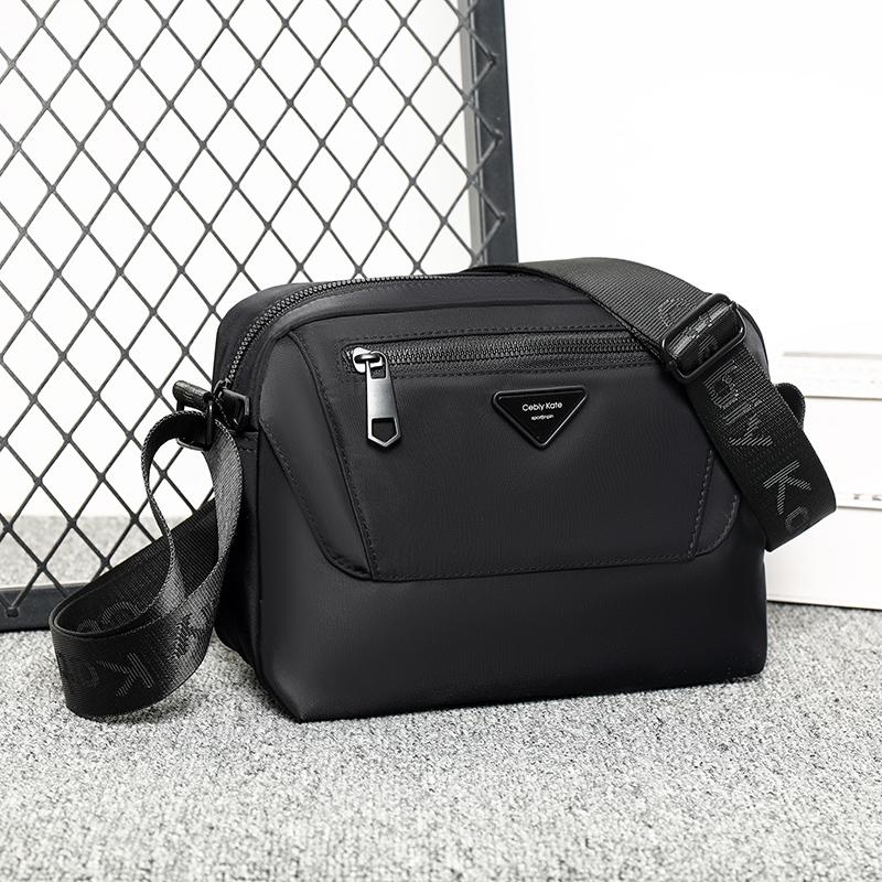 Men's Oxford Shoulder Bag Commuter Lightweight Crossbody Nylon Bag