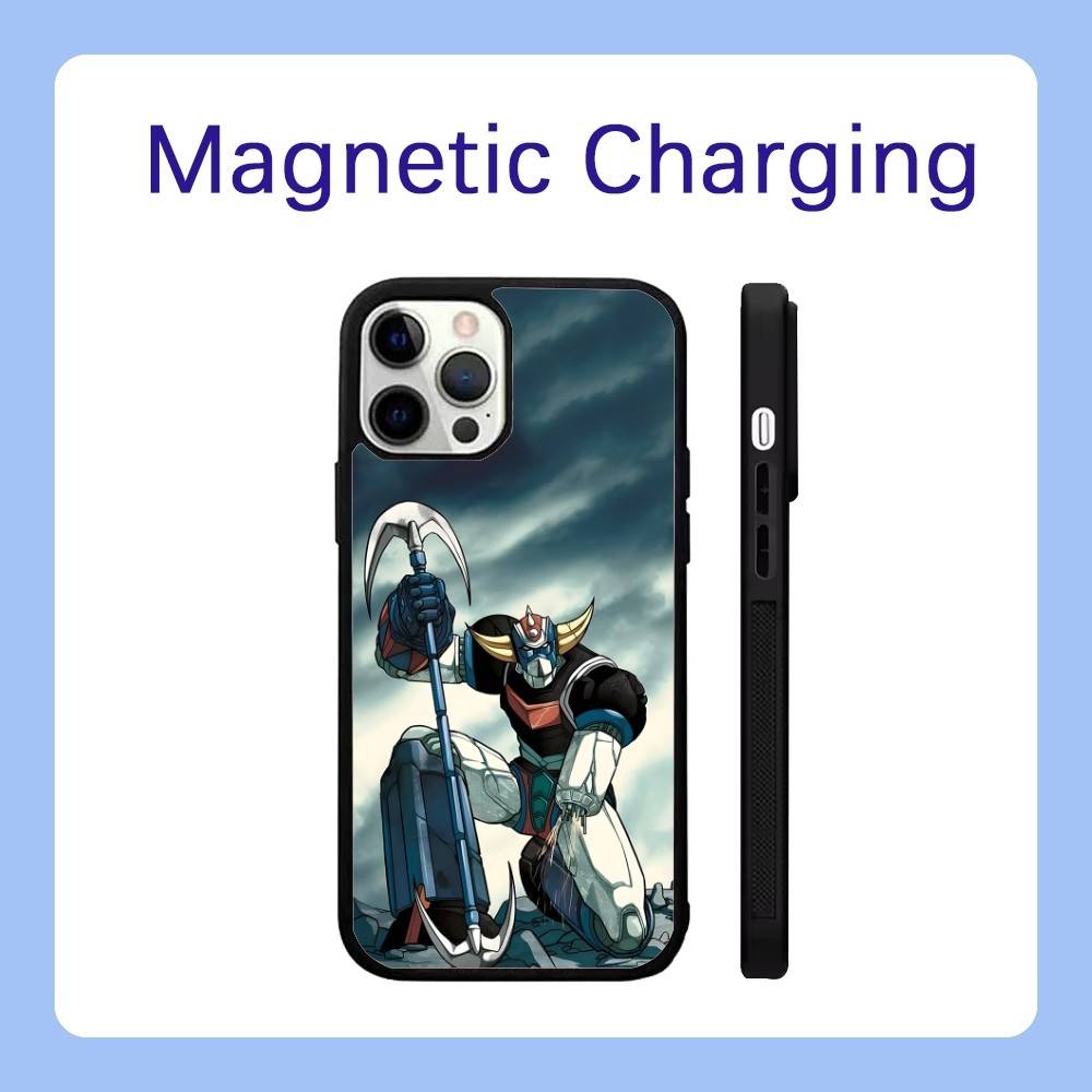 

UFO R-Robot G-Goldorak Phone Case For iPhone 17,16,15,14,13,12,11,Pro,Max,Plus,Air,Mini,SE Magsafe Magnetic Wireless Charging iPhone12PROMAX
