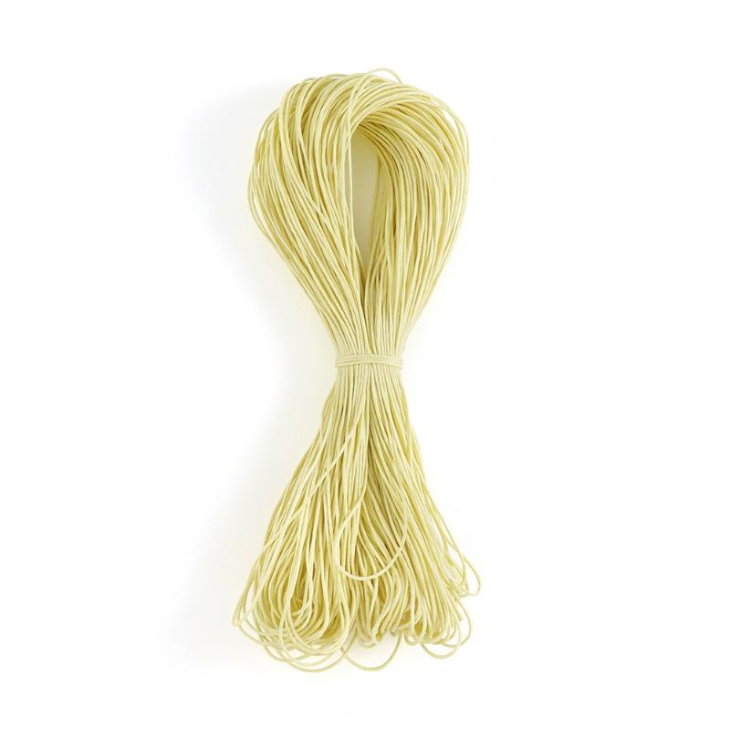 Handmade Diy Wire Jewelry Accessories 1mm Taiwan Wax Cord 3-strand Waxed Thread - Can Be Soldered