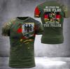 Tricou german Bărbați Skull Flag 3d Print Tops Moda Veteran Mânecă scurtă Tricou cu decolteu Ocazional Grafic Tricouri largi supradimensionate