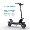 Trottinette électrique tout-terrain JOYOR E6-S - 11 pouces - Deux moteurs 1600 W - Batterie 60 V 31,5 Ah